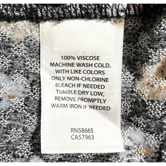 Treasure & Bond Nordstrom New Womens Floral Button Front Dobby Blouse Small - Picture 8 of 9